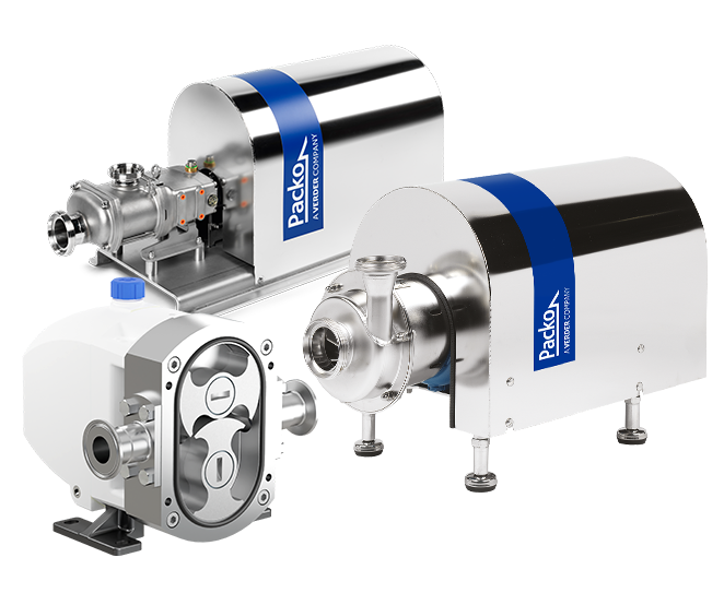 Packo hygienic centrifual pumps